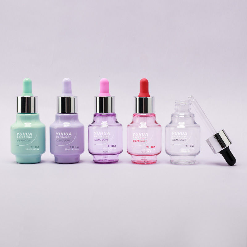 50ml 용량 세럼 드로퍼 병 (맞춤형 실크 스크린/핫 스탬핑/라벨 인쇄, 소요 기간 15-20일)