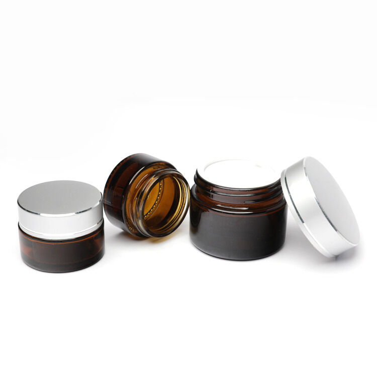 맞춤형 로고 및 색상 개인화가 가능한 실크 스크린 인쇄 표면 처리 유리 화장품 포장 세트