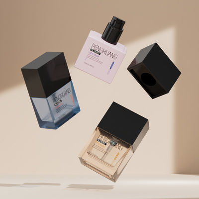 평면 포장용 얼음 액체 기초 병 25ml 용량 맑은 표면
