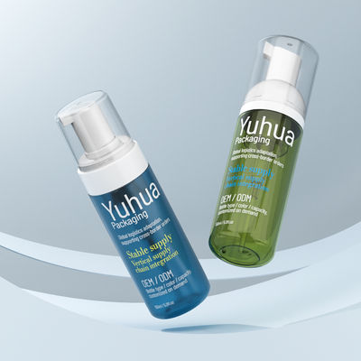 펌프 캡과 실크 스크린 인쇄가 적용된 선명 또는 사용자 지정 플라스틱 폼 병 액체 제품에 대한 내구성 있는 재사용 용품을 제공합니다