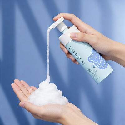 플라스틱 포장품 화장품에 적합한 거품 병 스크루 캡 디자인과 실크 스크린 인쇄 호환성