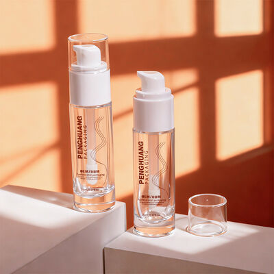 30ml 용량의 맞춤 인쇄 및 내구성 있는 밀폐 방수 디자인을 갖춘 유리 화장품 포장 세트