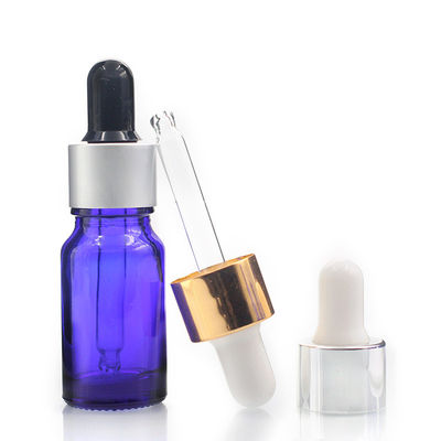 피펫 점적기 유리병을 가진 10ml 파란 병 빈 유리제 점적기 병