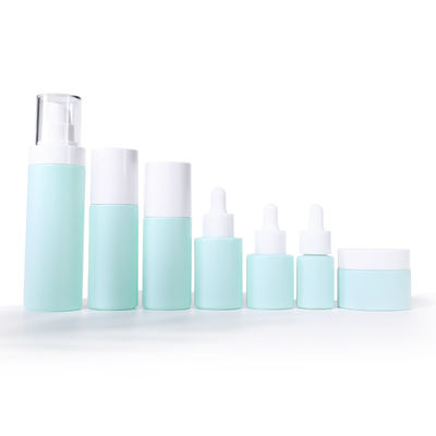 편리한 여행 세안 클린 무스 병 럭셔리 15/20/30/40/50/100ml 화장품 포장 폼 펌프 유리 스프레이 봇