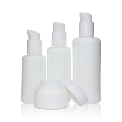 주문 빈 100ml 120ml 200ml 단백석 유리병 백색 도자기 원형