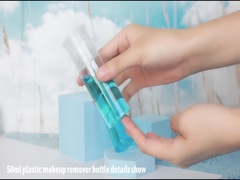 밖에 도달하도록 쉬운 프레스 펌프 samll 사이즈와 50 ml/60ml PET+PP 메이크업 이동 포장용 병