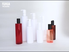 PET 둥근 샴푸 병 200ml 250ml 300ml