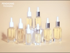 맞춤형 10ml 20ml 30ml 40ml 정사각형 유리 혈청 방울병 파이펫