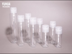 100ml-500ml 액체 제거기 및 메이크업 톤을 위한 맞춤형 둥근 플라스틱 병