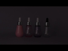 50ml 용량 세럼 드롭퍼 병 실크 스크린 인쇄 및 핫 스탬핑