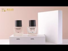 투명 액체 파운데이션 병 30ml 용량 정밀하고 제어된 분사를 위한 세럼 펌프
